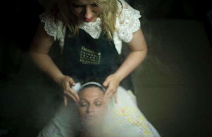 বরফ ও বাষ্পে সৌন্দর্যচর্চা