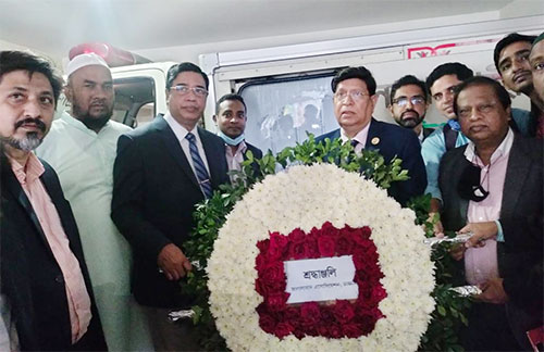 সি এম তােফায়েল সামির মৃত্যুতে, জালালাবাদ এসােসিয়েশনের শােক- শ্রদ্ধা