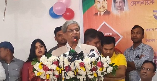 সরকারবিরোধী লড়াই ইতোমধ্যে শুরু হয়ে গেছে এবং মানুষ নেমে পড়েছে-মির্জা ফখরুল