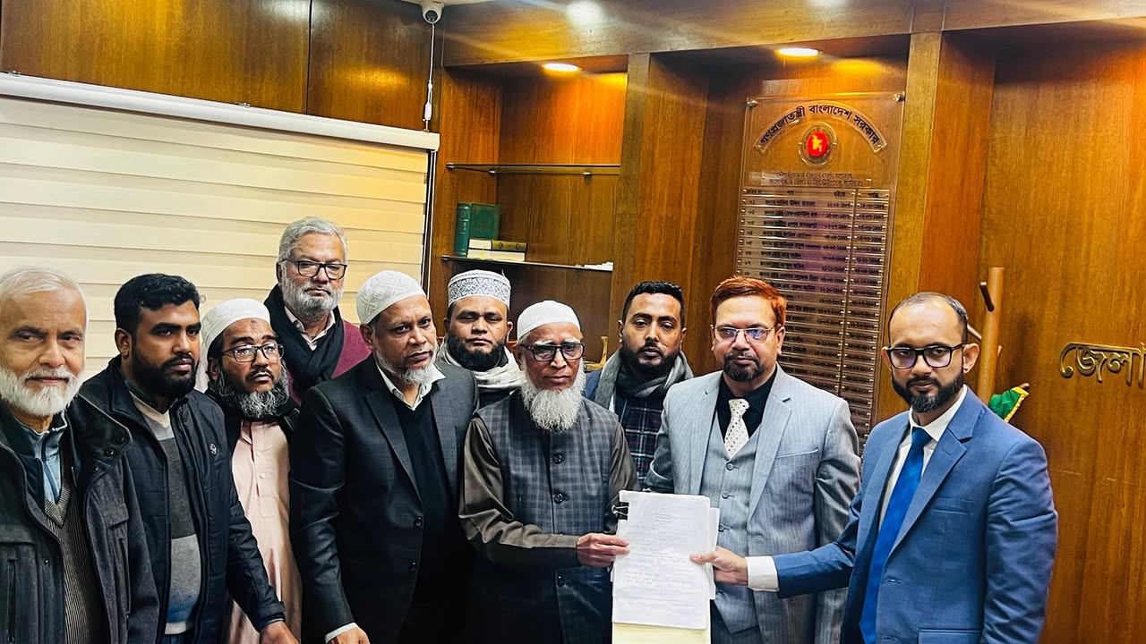 মৌলভীবাজার- ৩ সংসদীয় আসনে মোঃ আব্দুল মান্নানের মনোনয়নপত্র দাখিল