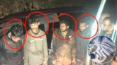 কুলাউড়ায় সড়কে ডাকাতি করে পালানোর সময় দেশীয় অস্ত্রসহ চার জন গ্রেপ্তার