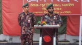 ত্রয়োদশ জাতীয় নির্বাচন সুষ্ঠু ও শান্তিপূর্ণ সম্পন্ন করতে মোতায়েন থাকবে ১৫ প্লাটুন বিজিবি