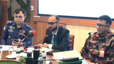 নির্বাচনের সার্বিক পরিস্থিতি নিয়ে মৌলভীবাজার জেলা প্রশাসকের প্রেস বিফ্রিং