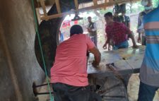 কমলগঞ্জে অবৈধ করাতকল উচ্ছেদ অভিযান