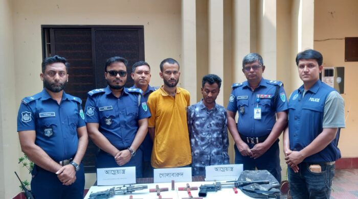 ডাকাত সর্দার রুবেলসহ গ্রেফতার ৩, অস্ত্র উদ্ধার